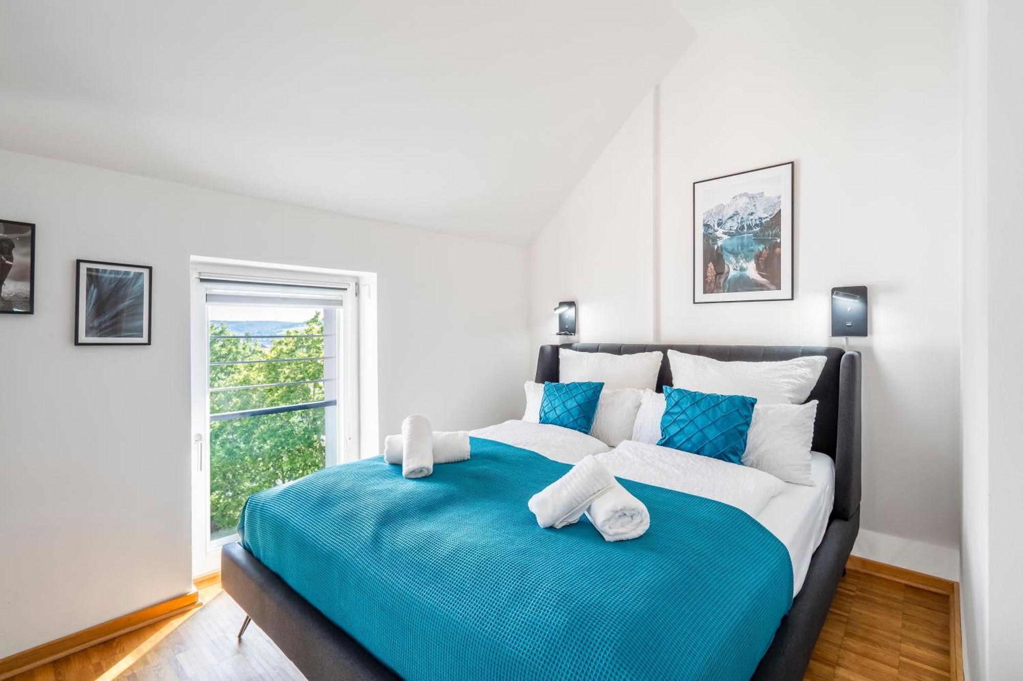 뷔르츠부르크 Dnd Design Loft I 170Qm I Parken I Balkon I Workstation I Netflix I Kaffee I Waschmaschine I Trockner I Xbox I Ausblick 아파트 외부 사진